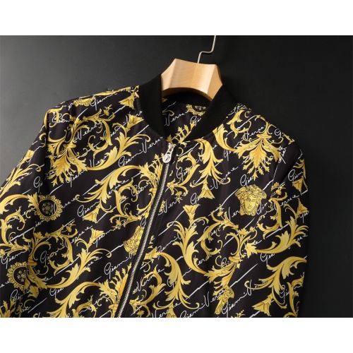 Replica Versace Jackets Long Sleeved For Men #1078364 $72.00 USD for Wholesale