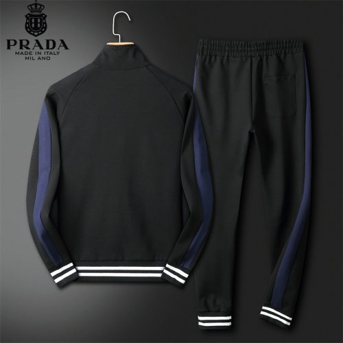 Replica Prada Tracksuits Long Sleeved For Men #1078365 $92.00 USD for Wholesale