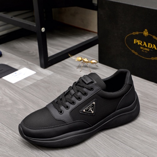 Replica Prada Casual Shoes For Men #1078470 $88.00 USD for Wholesale