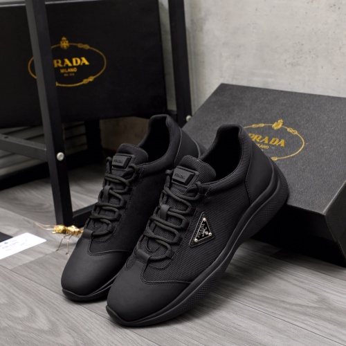 Replica Prada Casual Shoes For Men #1078476 $88.00 USD for Wholesale