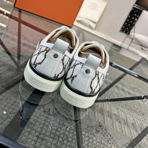 Replica Hermes Casual Shoes For Men #1078531 $122.00 USD for Wholesale