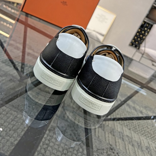 Replica Hermes Casual Shoes For Men #1078536 $128.00 USD for Wholesale
