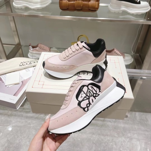 Replica Alexander McQueen Casual Shoes For Women #1078563 $115.00 USD for Wholesale