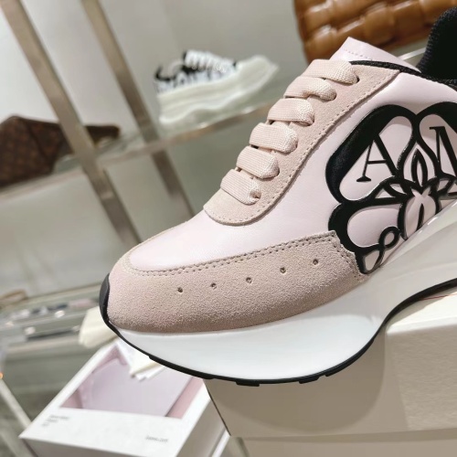 Replica Alexander McQueen Casual Shoes For Women #1078563 $115.00 USD for Wholesale