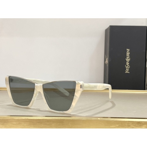 Yves Saint Laurent YSL AAA Quality Sunglasses #1078604 $60.00 USD, Wholesale Replica Yves Saint Laurent YSL AAA Quality Sunglasses