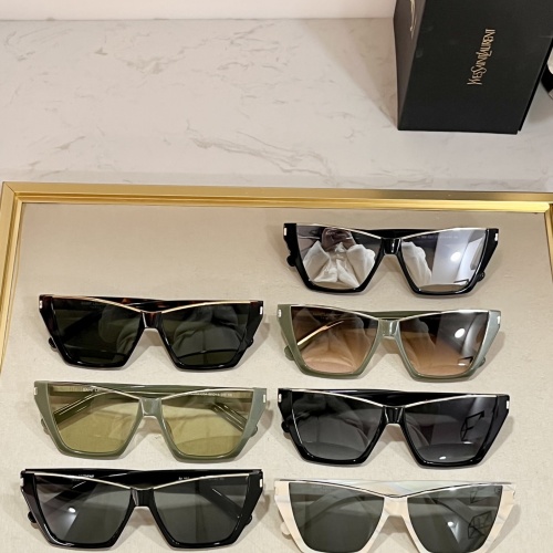 Replica Yves Saint Laurent YSL AAA Quality Sunglasses #1078604 $60.00 USD for Wholesale