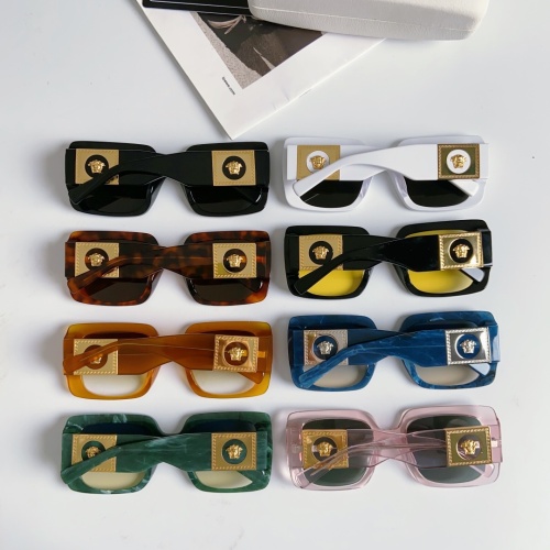 Replica Versace AAA Quality Sunglasses #1078635 $60.00 USD for Wholesale