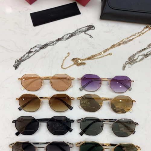 Replica Valentino AAA Quality Sunglasses #1078666 $52.00 USD for Wholesale