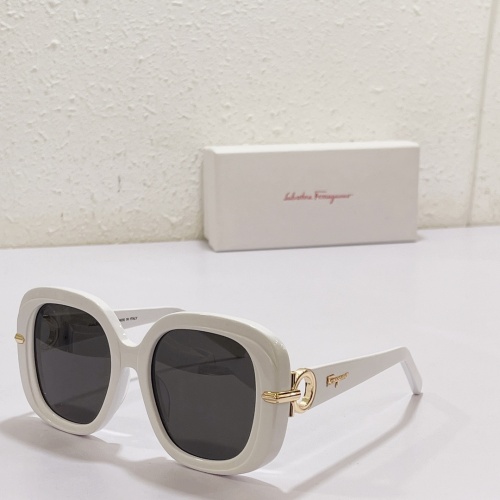 Salvatore Ferragamo AAA Quality Sunglasses #1078685 $64.00 USD, Wholesale Replica Salvatore Ferragamo AAA Quality Sunglasses