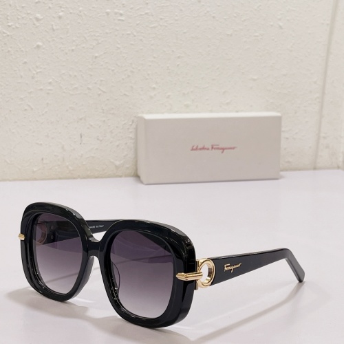 Salvatore Ferragamo AAA Quality Sunglasses #1078687 $64.00 USD, Wholesale Replica Salvatore Ferragamo AAA Quality Sunglasses