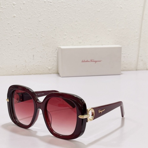 Salvatore Ferragamo AAA Quality Sunglasses #1078688