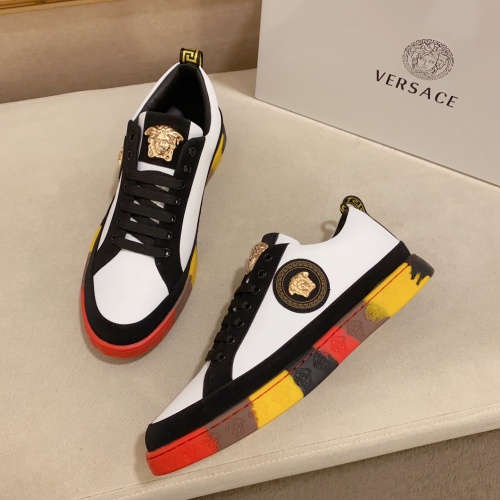 Replica Versace Casual Shoes For Men #1078700 $72.00 USD for Wholesale