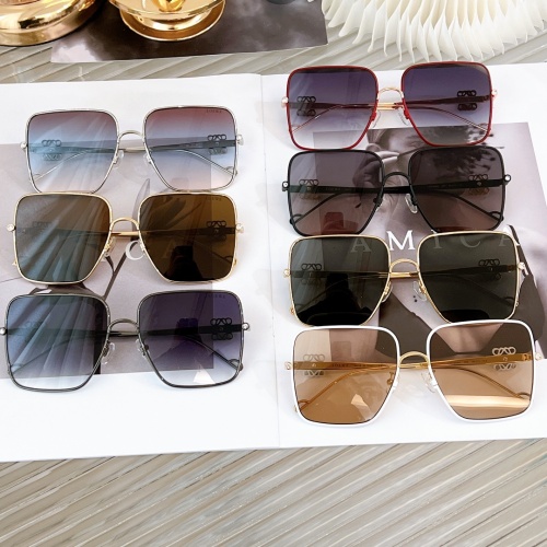 Replica LOEWE AAA Quality Sunglasses #1078835 $60.00 USD for Wholesale