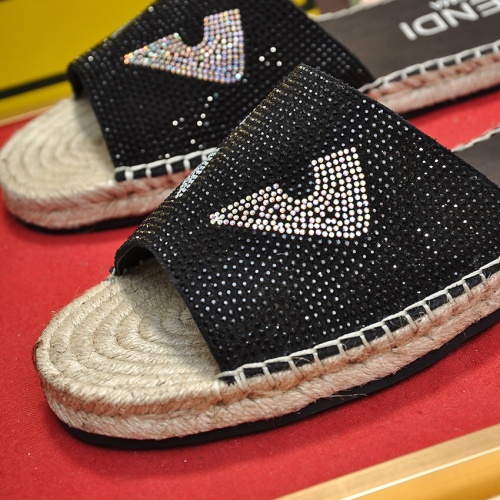 Replica Fendi Slippers For Men #1079094 $82.00 USD for Wholesale