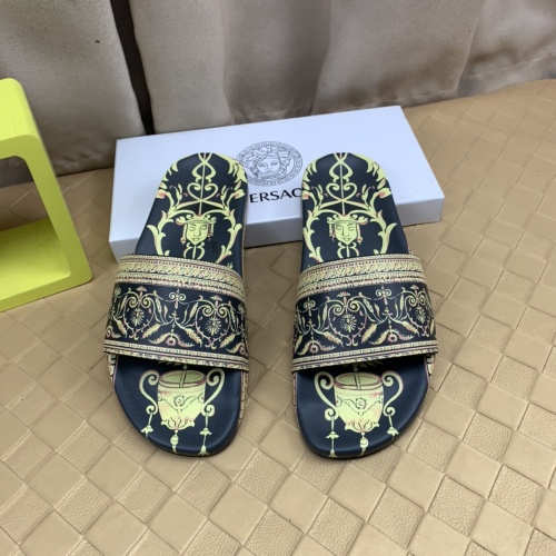 Versace Slippers For Men #1079134 $68.00 USD, Wholesale Replica Versace Slippers