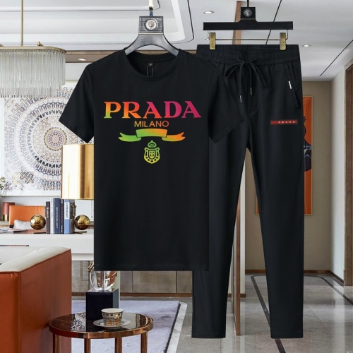 Prada Tracksuits Short Sleeved For Men #1079232
