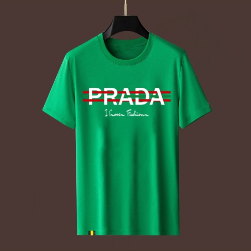 Prada T-Shirts Short Sleeved For Men #1079406