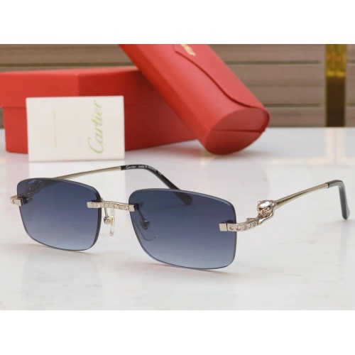 Cartier AAA Quality Sunglassess #1079504