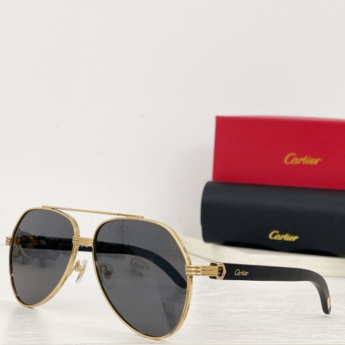 Cartier AAA Quality Sunglassess #1079508 $56.00 USD, Wholesale Replica Cartier AAA Quality Sunglassess