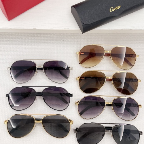 Replica Cartier AAA Quality Sunglassess #1079508 $56.00 USD for Wholesale