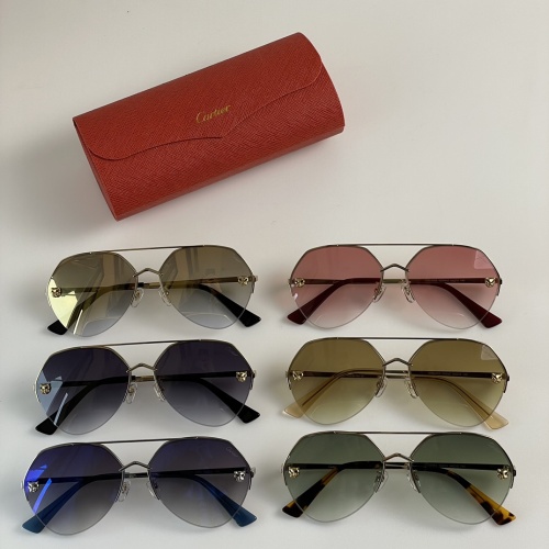 Replica Cartier AAA Quality Sunglassess #1079555 $45.00 USD for Wholesale