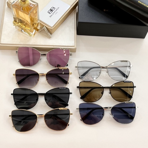 Replica Balenciaga AAA Quality Sunglasses #1079634 $60.00 USD for Wholesale