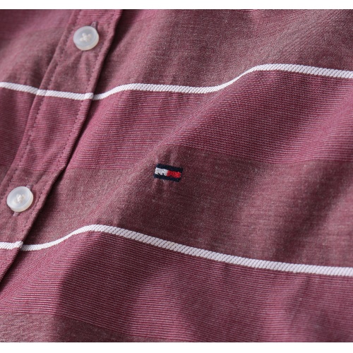 Replica Tommy Hilfiger TH Shirts Short Sleeved For Men #1079694 $29.00 USD for Wholesale