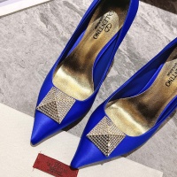 $100.00 USD Valentino High-Heeled Shoes For Women #1069793