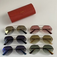 $45.00 USD Cartier AAA Quality Sunglassess #1079555