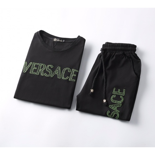 Replica Versace Tracksuits Short Sleeved For Men #1079780 $45.00 USD for Wholesale