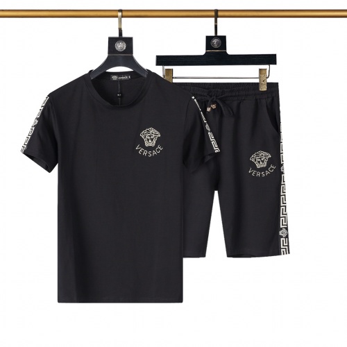 Versace Tracksuits Short Sleeved For Men #1079786 $45.00 USD, Wholesale Replica Versace Tracksuits