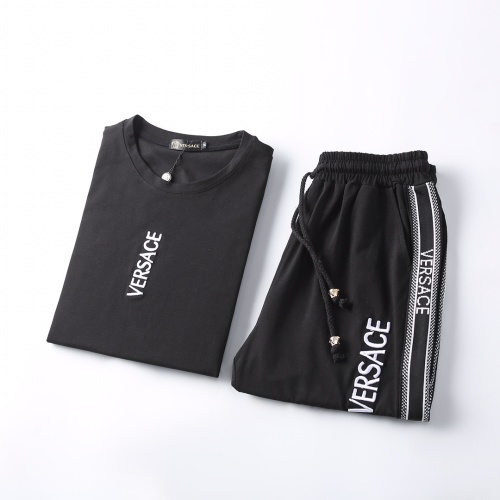 Replica Versace Tracksuits Short Sleeved For Men #1079788 $45.00 USD for Wholesale