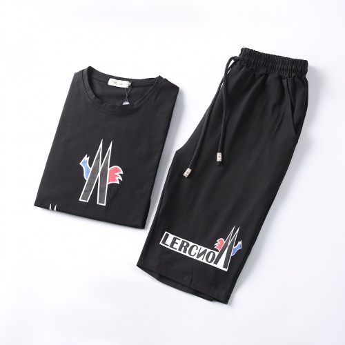Replica Moncler Tracksuits Short Sleeved For Men #1079790 $45.00 USD for Wholesale