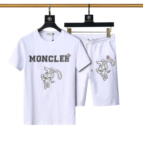 Moncler Tracksuits Short Sleeved For Men #1079791 $45.00 USD, Wholesale Replica Moncler Tracksuits