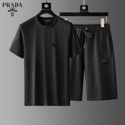 Prada Tracksuits Short Sleeved For Men #1079907