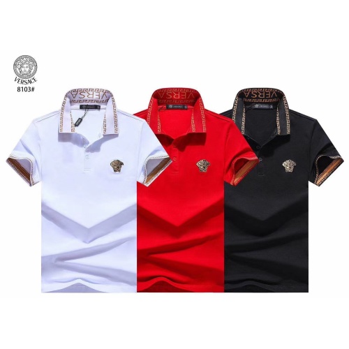 Replica Versace T-Shirts Short Sleeved For Men #1079994 $32.00 USD for Wholesale