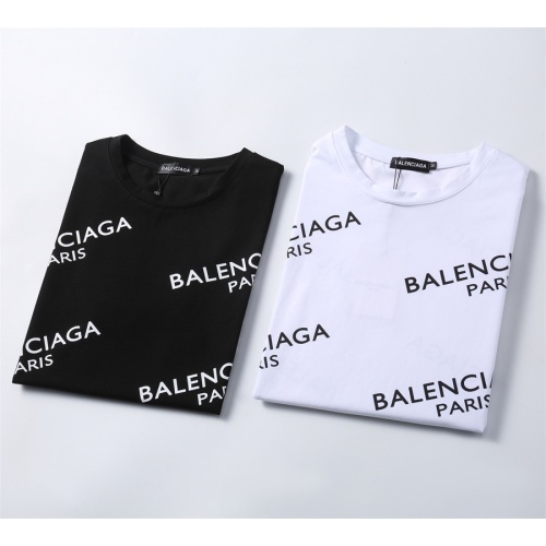 Replica Balenciaga T-Shirts Short Sleeved For Men #1080047 $25.00 USD for Wholesale