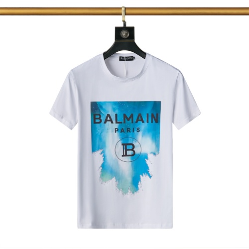 Balmain T-Shirts Short Sleeved For Men #1080049