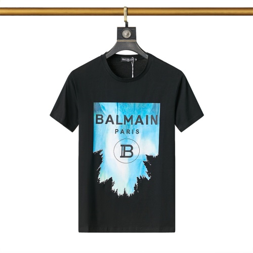 Balmain T-Shirts Short Sleeved For Men #1080050