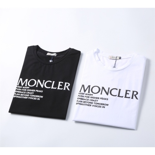 Replica Moncler T-Shirts Short Sleeved For Men #1080057 $25.00 USD for Wholesale