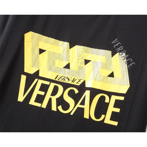 Replica Versace T-Shirts Short Sleeved For Men #1080070 $25.00 USD for Wholesale