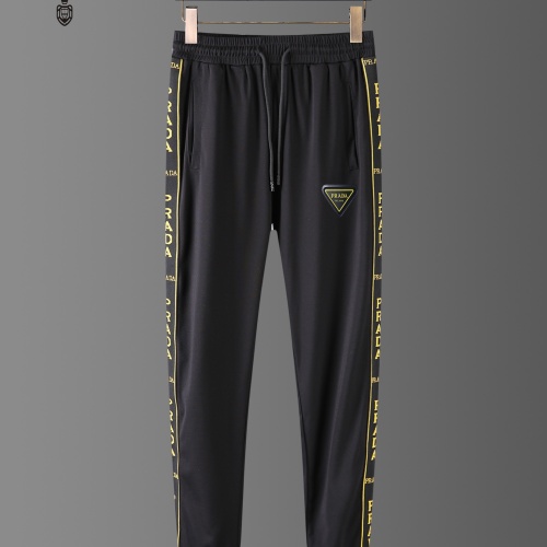 Replica Prada Tracksuits Short Sleeved For Men #1080328 $80.00 USD for Wholesale