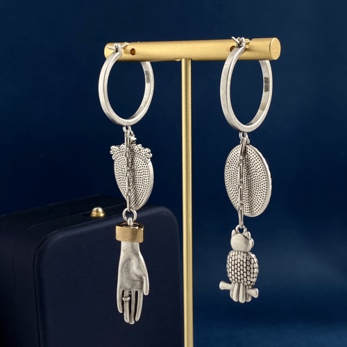 Replica Alexander McQueen Earrings For Women #1080505 $36.00 USD for Wholesale