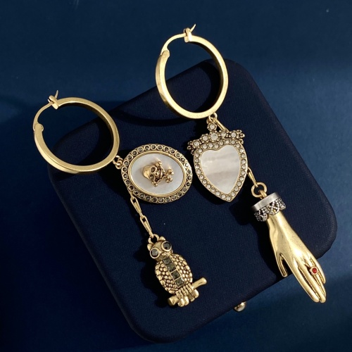Replica Alexander McQueen Earrings For Women #1080506 $36.00 USD for Wholesale