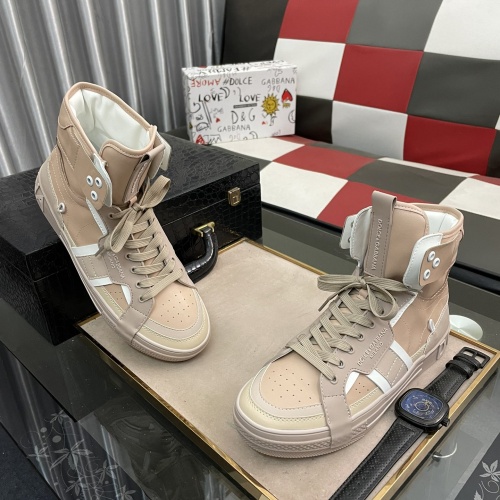 Replica D&G High Top Shoes For Women #1080623 $92.00 USD for Wholesale