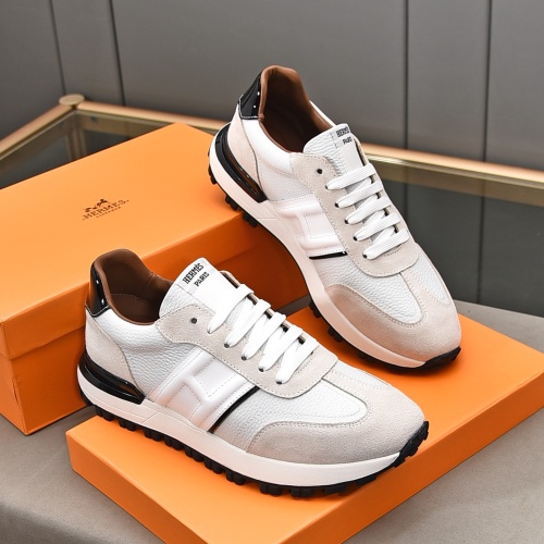 Replica Hermes Casual Shoes For Men #1080632 $80.00 USD for Wholesale