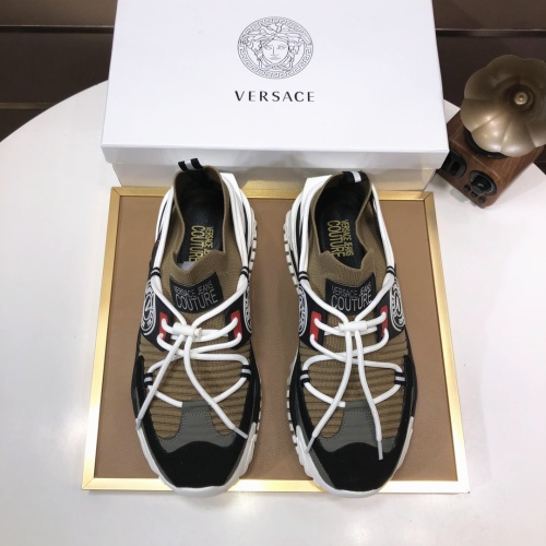 Replica Versace Casual Shoes For Men #1080894 $98.00 USD for Wholesale