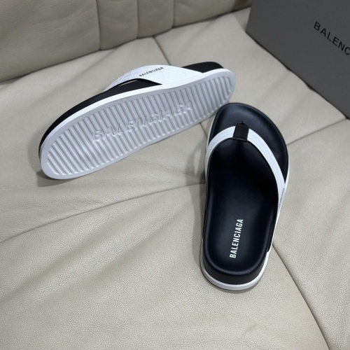 Replica Balenciaga Slippers For Men #1080979 $45.00 USD for Wholesale