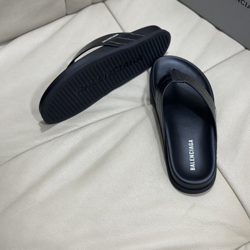 Replica Balenciaga Slippers For Men #1080980 $45.00 USD for Wholesale