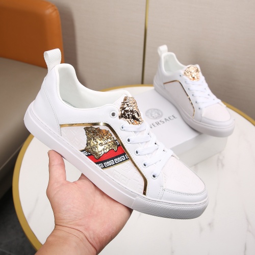Replica Versace Casual Shoes For Men #1080987 $72.00 USD for Wholesale